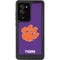 Clemson University Tiger Print Purple Galaxy Note20 Ultra 5G Waterproof Case